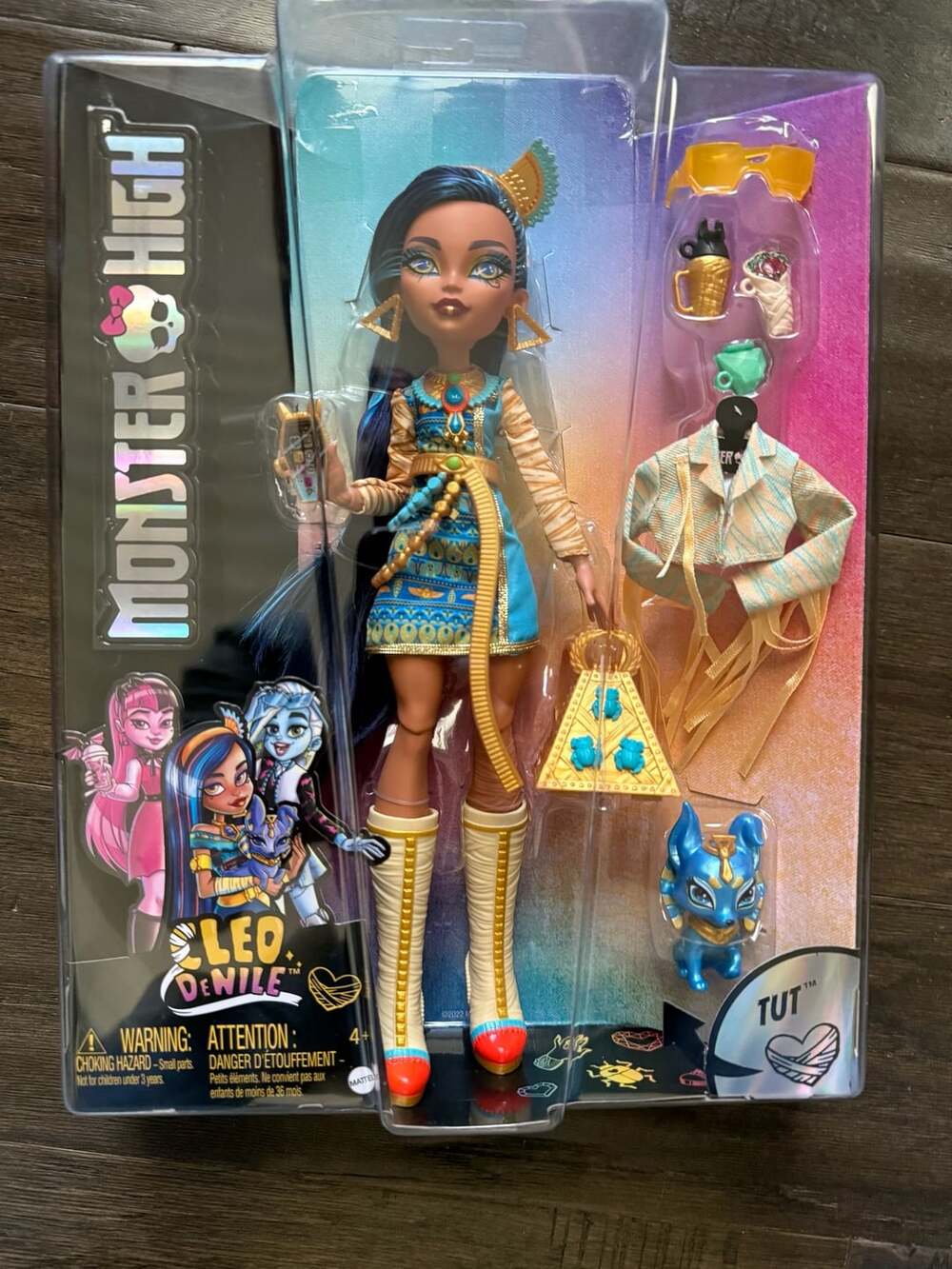 Monster High Cleo De Nile Generation 3 Core Doll with Pet Tut and Accessories